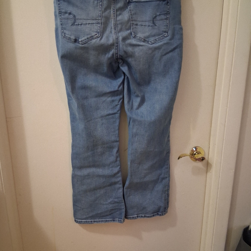 American Eagle Skinny Kick Boot Cut Jeans - Picture 9 of 10